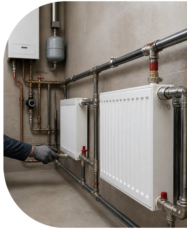 Монтаж системы отопления Ленинградка в Арзамасе от 1629 р. | АПаруса-Рзм